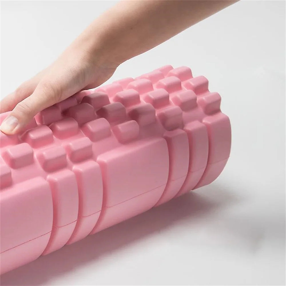 25.5cm Yoga Column Gym Fitness Pilates Foam Roller Exercise Back Massage Roller Yoga Brick Home Fitness Equipment