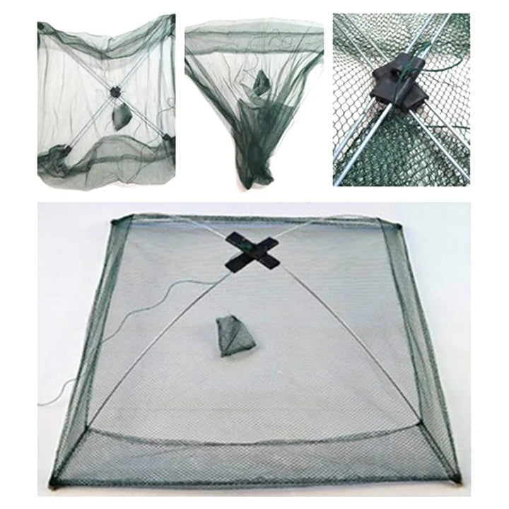 Umbrella Crab Trap Bait Casting Bait Dip Fishing Net Convenient For Your Fishing Sport Use It To Restock More Fish And Shrimp