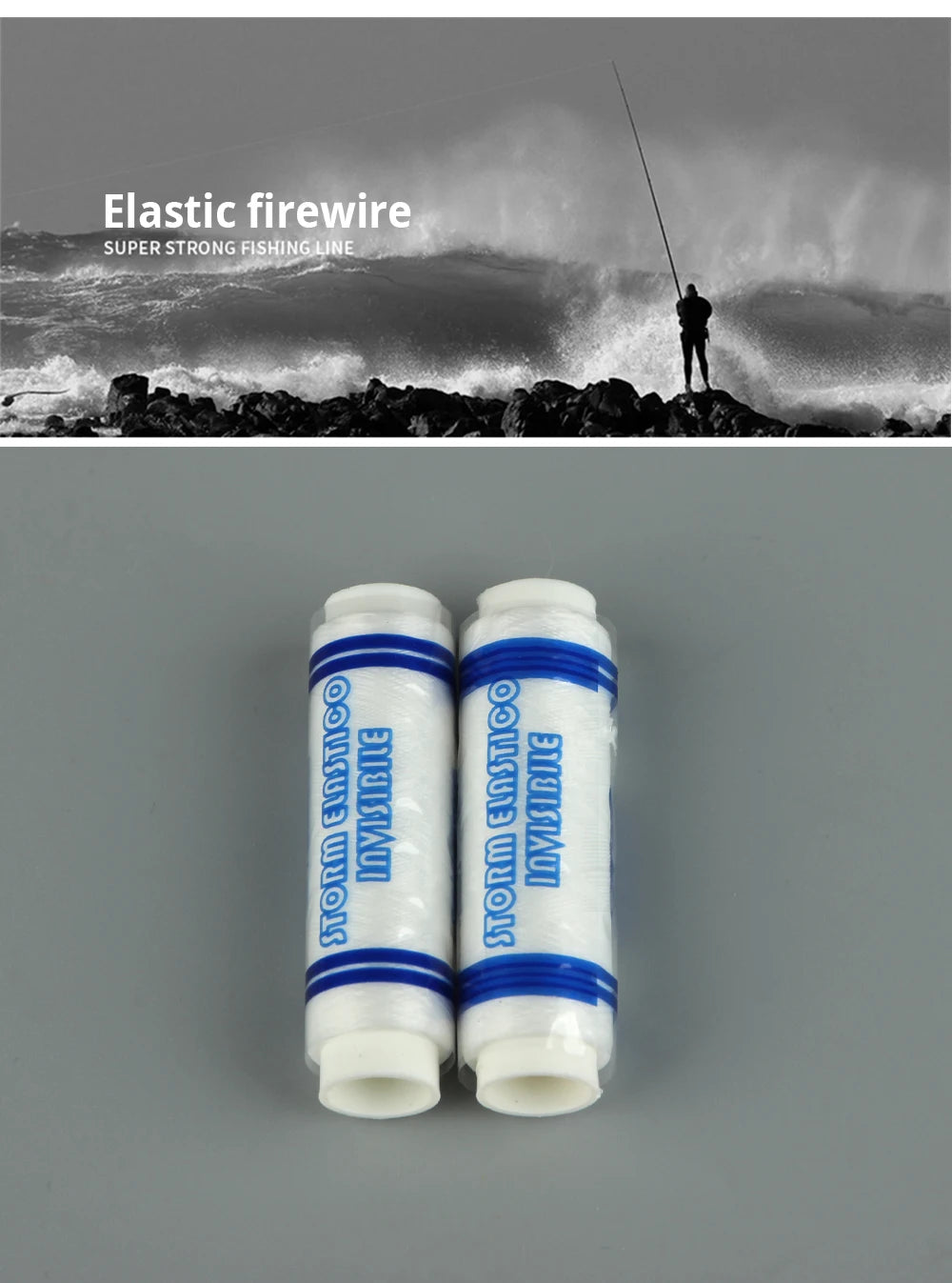 FTK 250M Strong Elastic Firewir Elastic Line 0.2mm Fishing Line Japan Fishing Thread fishing Tools Fishing tackle