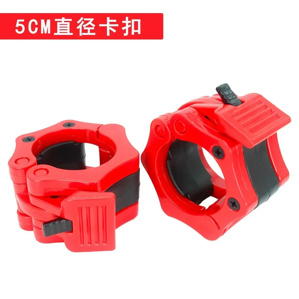 1PCS Diameter Standard Bar Dumbbell Barbell Collars Quick Release Lock Clips Clamp Weight Lifting Gym Fitness Bodybuilding Tools