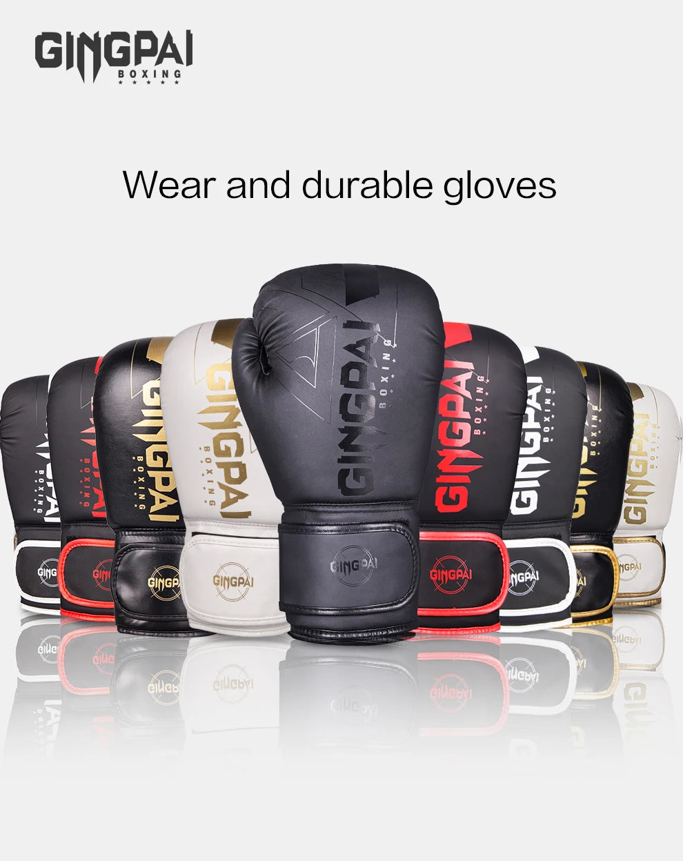 Professional 6/8/10/12/14oz Boxing Gloves PU Muay Thai MMA Profession Kickboxing Adults Sandbag Training Gloves Equipment