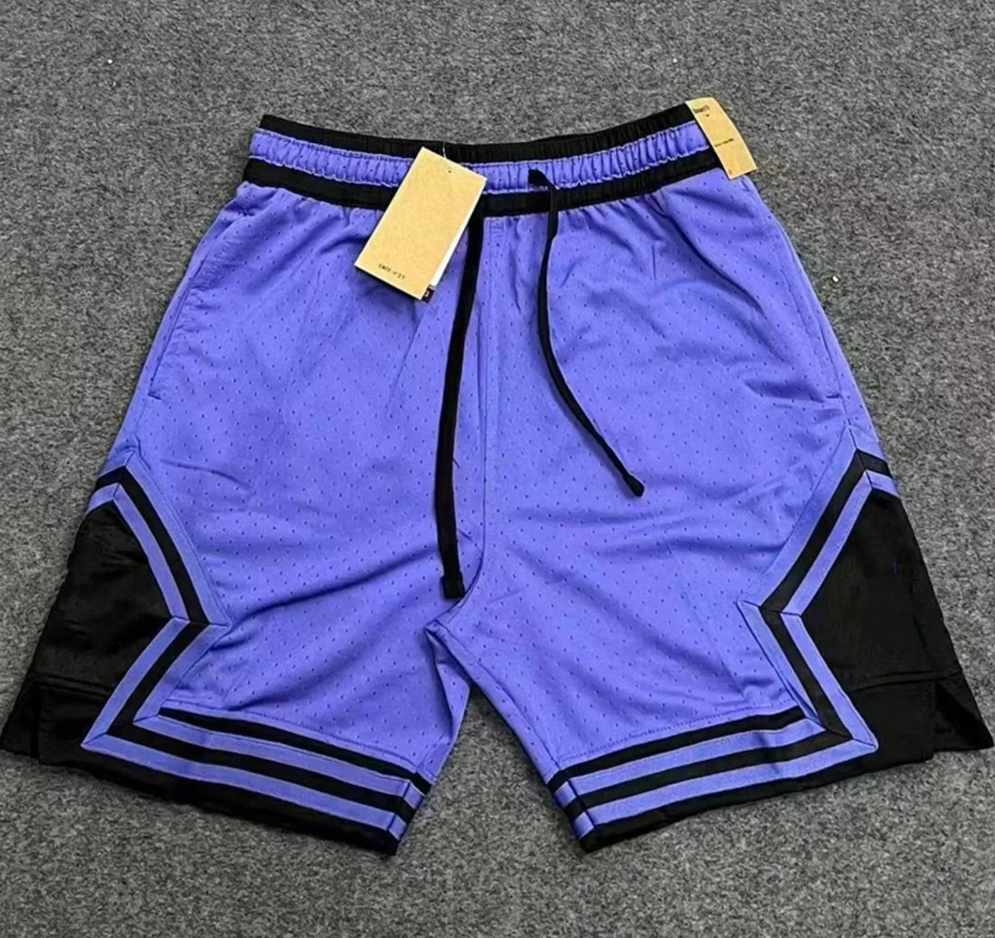 Sports Trendy Men's Pants Summer Men's Sports Fitness Casual Shorts Mesh Breathable Shorts Running Beach Pants