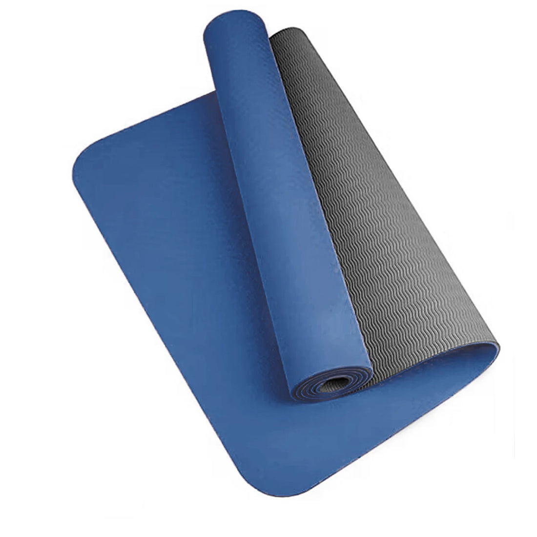 Yoga mat 1/3 inch super thick yoga mat double-sided non-slip, professional TPE yoga mat, suitable for yoga, Pilates and floor ex