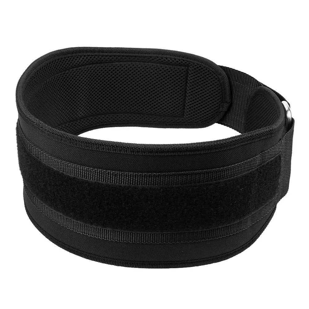 Weight Lifting Belt Back Support Workout Belt with Metal Buckle for Men Women Gym Squats Deadlifts Powerlifting Cross Training