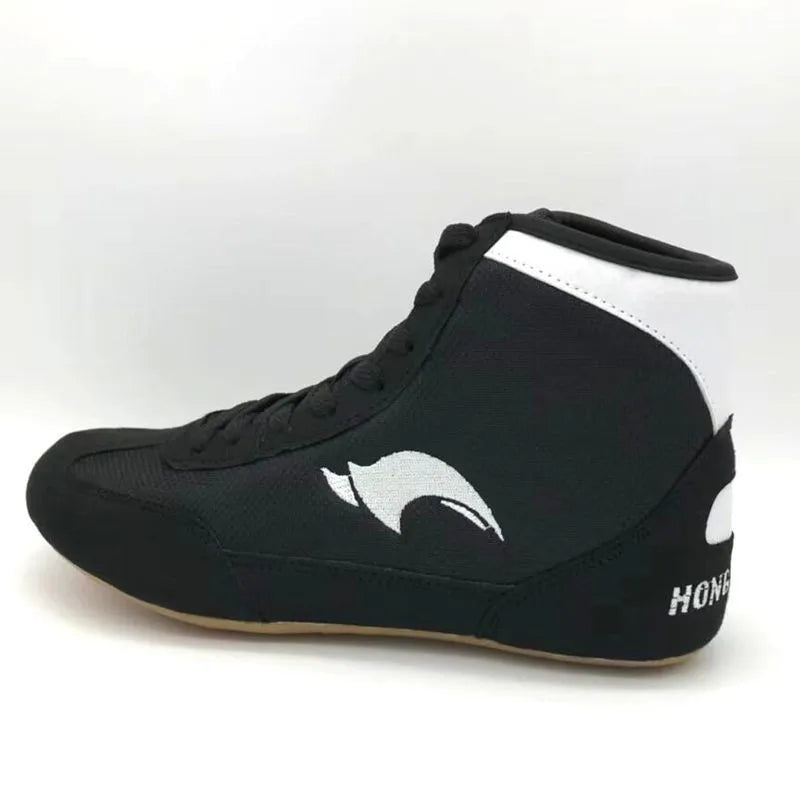 women Men Boxing boots Wrestling Shoes gear Combat Sneakers gym equipment training fighting boots Plus Size 35-46