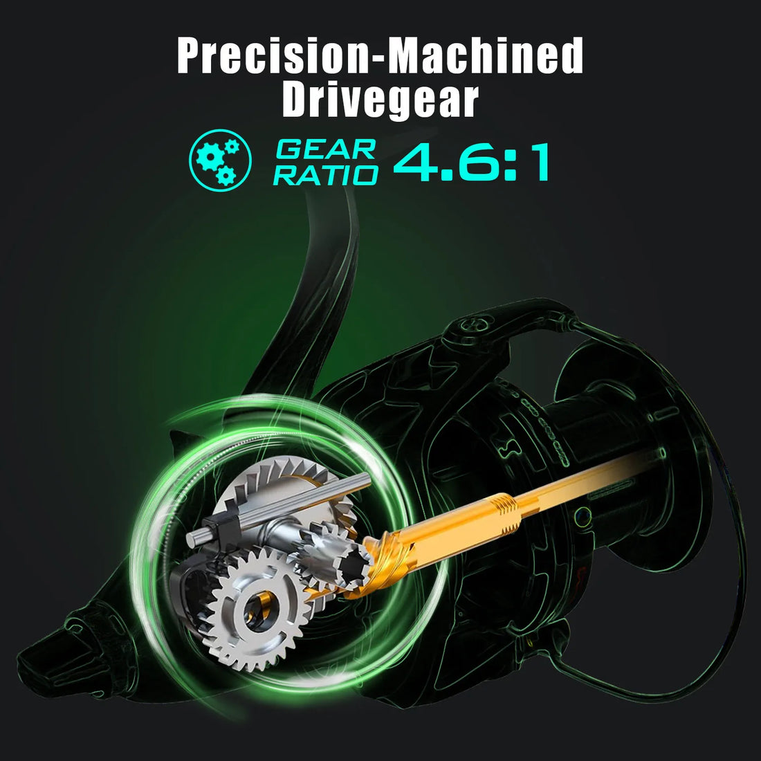 Sougayilang 11000 12000 Full Metal Spinning Reel 13+1BB 4.6:1 High Speed Ratio Max Drag 25KG Fishing Reel for Saltwater Fishing