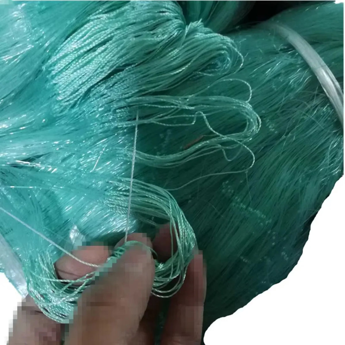 Semi-finished Fishing Net Thickness 0.25mm Gillnet Monofilament Nylon Fish Network Fishnet Visnet Rede Epuisette Pour la peche