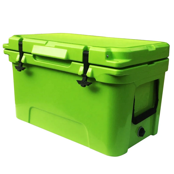 Portable 65 liter yedi style roto molded plastic fishing ice chest cooler box