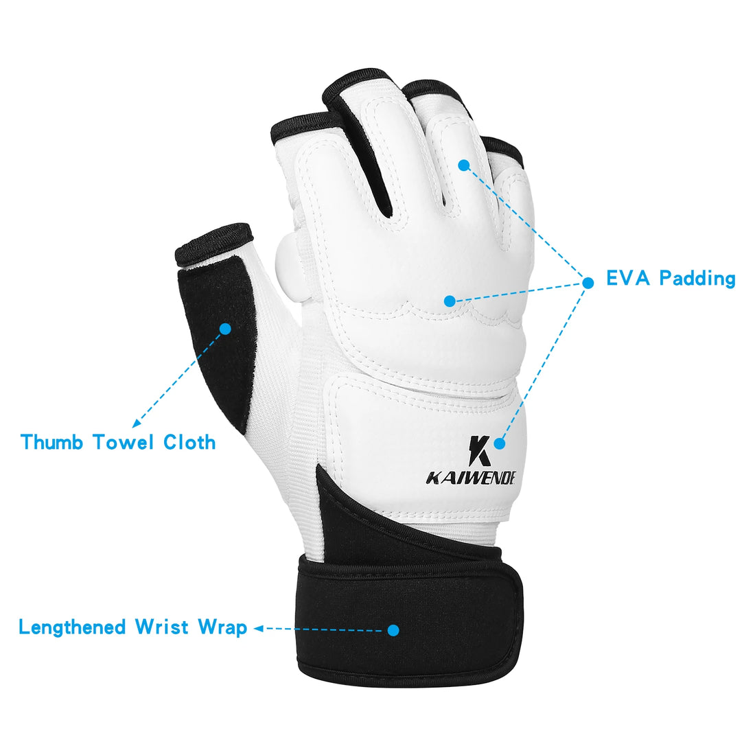 Taekwondo Gloves for Men Sparring Kickboxing Training Light Workouts Muay Thai Martial ArtsKarav MAGA Karate Boxing Boxing Wraps