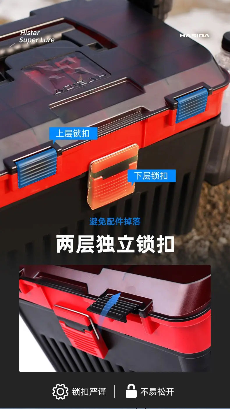 Thickening Living Fish Bucket Box Multifuntion Fishing Ice Box Rod Box Folding Cooler Fishing Tackle 아이스박스 낚시쿨러 Tool Box 태클박스