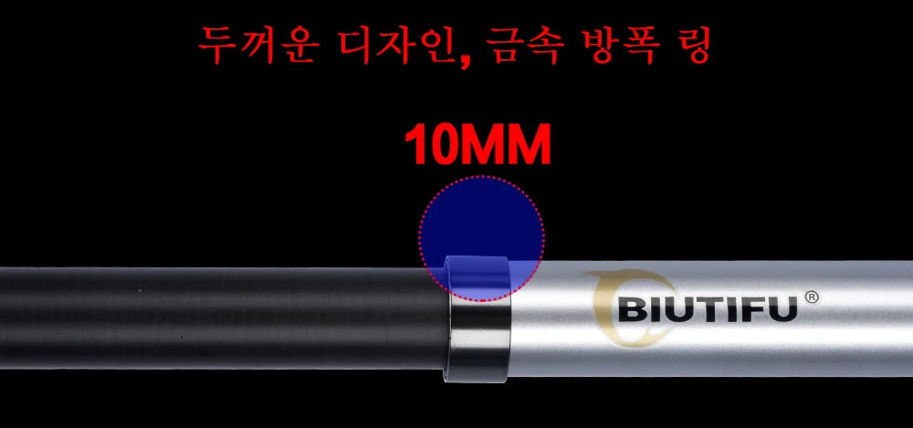 BIUTIFU Telescopic Surf Fishing Rods 3.9/4.2/4.5/5.0/5.3m 30T Carbon Travel Spinning Power 60-200g Throw Surfcasting Shore Pole