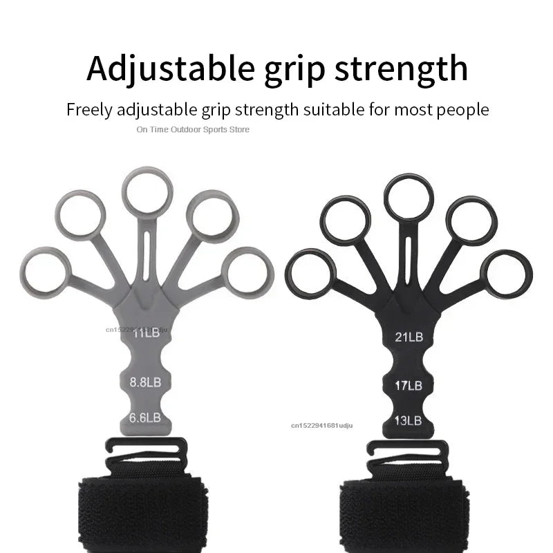 Hand Grip Strengthener Physical Tools Guitar Finger Trainer Training and Exercise Gym 6th Level Resistance Gripster Expander