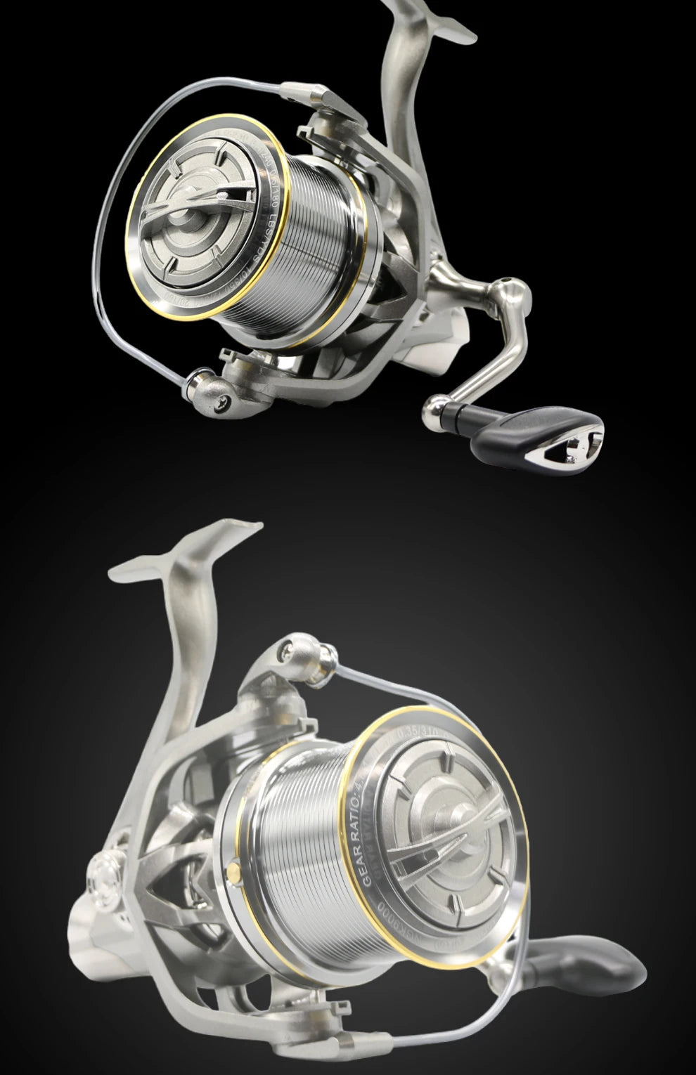 NGK Long Shot Jigging Spinning Reel 8000/9000/10000/12000/14000 Series 17+1B Surf Fishing Reels 55lb Max Drag Saltwater Big Reel