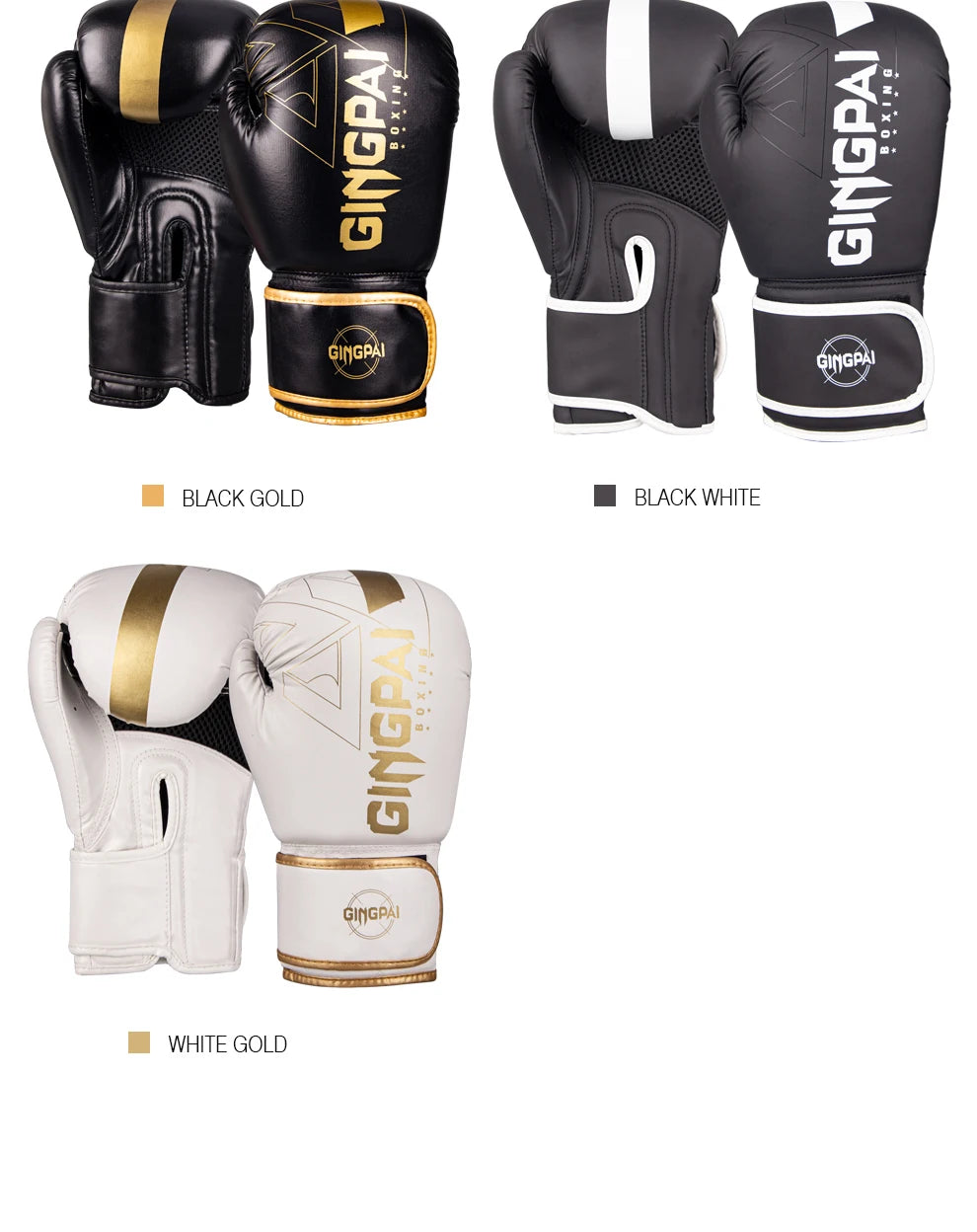 Professional 6/8/10/12/14oz Boxing Gloves PU Muay Thai MMA Profession Kickboxing Adults Sandbag Training Gloves Equipment