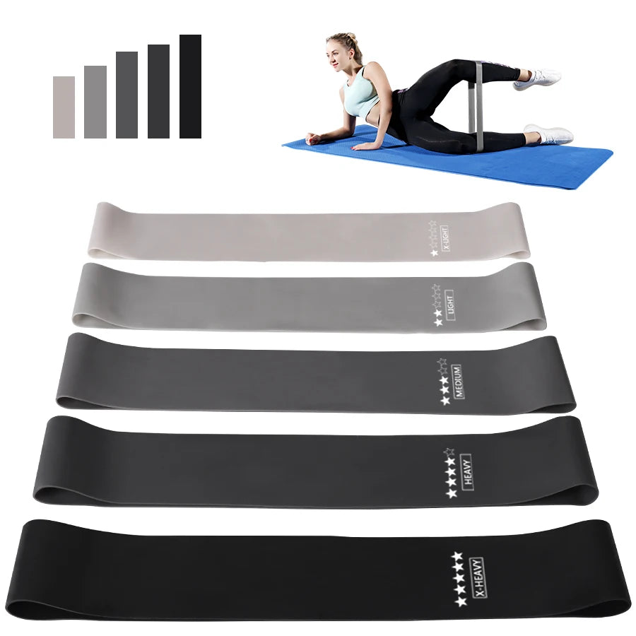 Fitness Workout training Resistance Bands Home  yoga sport resistance bands Stretching Elastic Pilates Crossfit Gym Equipment