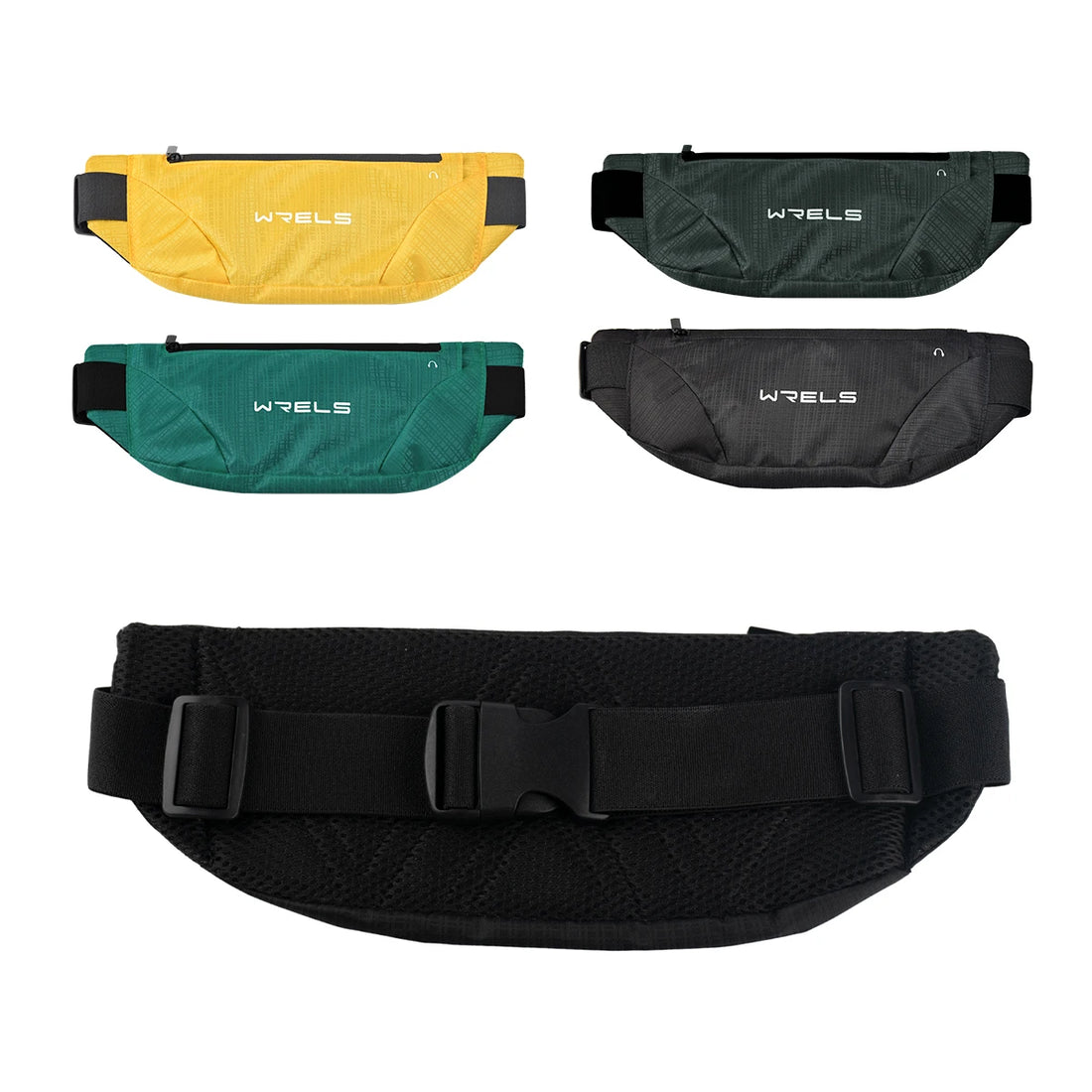 Outdoor Running Fitness Waist Bag Ultra-thin Mobile Phone Elastic Sports Waterproof Close-fitting Mobile Phone Bag Waterproof