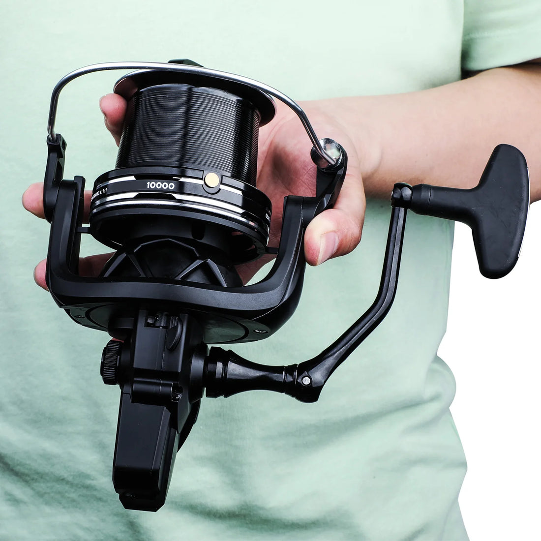 Sougayilang 14BB Metal Spinning Fishing Reel Max Drag 15kg 4.1:1 High Speed Carbon Fiber Drag System Reel Carp Fishing Tackle