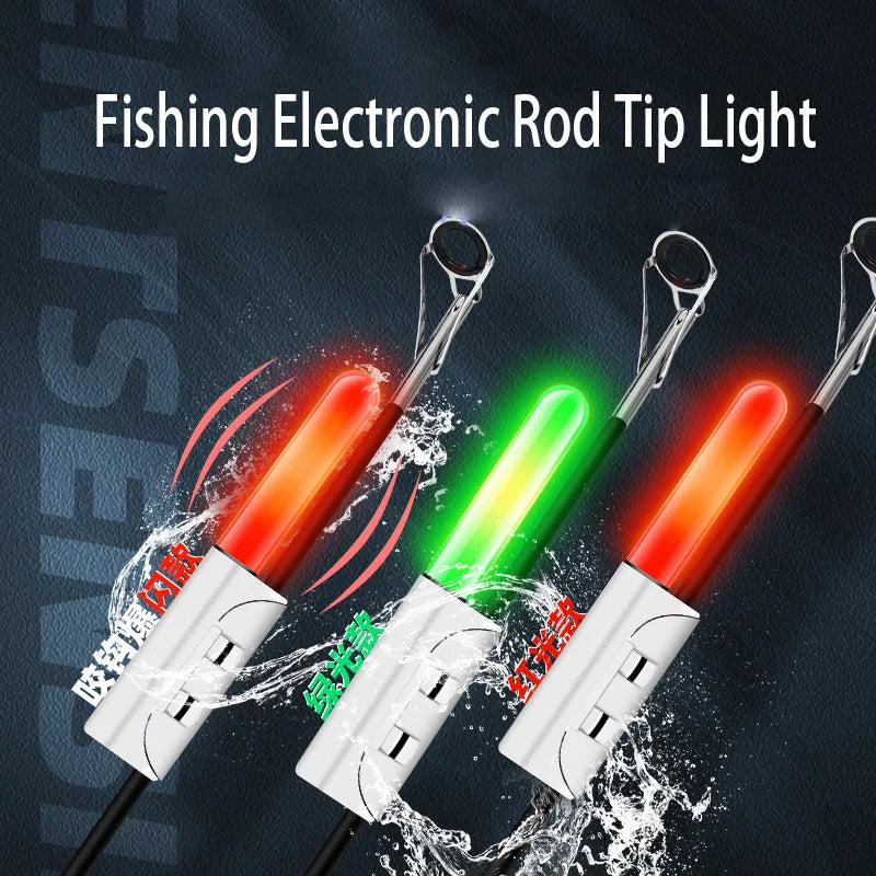 Electronic Fishing Light Stick With CR425 battery rechargeable kit Fishing Rod Bite Bait Alarm Night Fishing Bobber Pesca Tackle