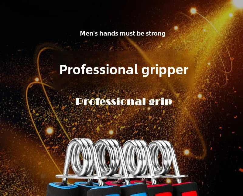 A-Type Hand Grips Arm Trainers Strength Finger Foam Metal Spring Grip Hand Fitness Supplies Muscle Recovery Training Gym Tool