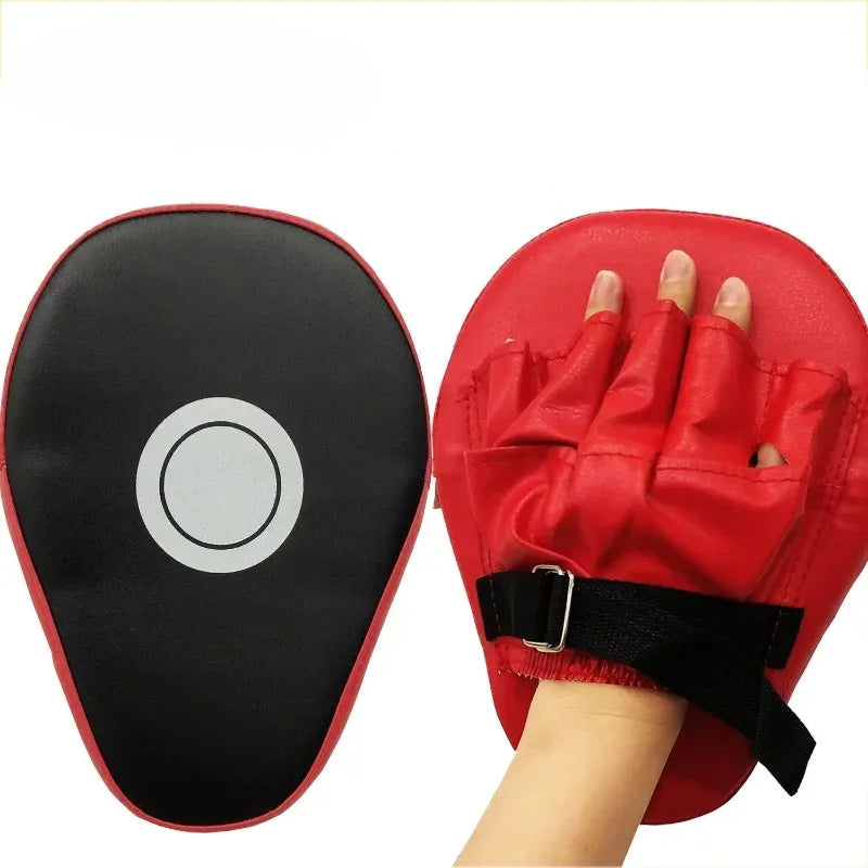 Kick Boxing Gloves Training Adults Kids Equipment Pad Punch Target Bag Men MMA PU Karate Muay Thai Free Fight Sanda Boxing Gear