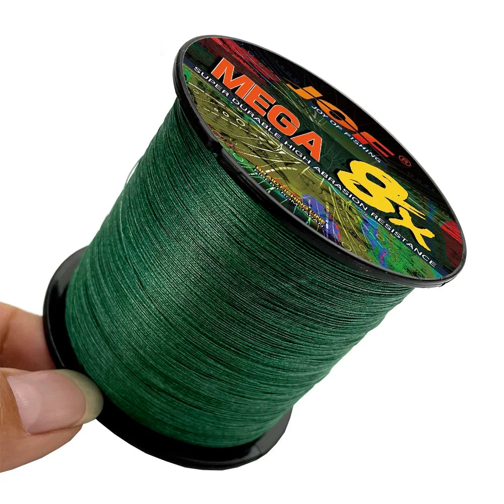 JOF Braided Fishing Line 8 Strand 12 Strand 500M Multifilamento Carp 100% PE Fly Sea Saltwater Weave Extreme Strong Pesca Japan