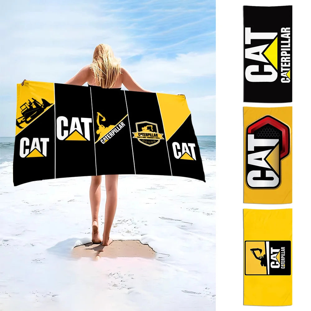 C-CaterpillarS C-CATs Beach Towel Microfiber Sand Free Quick Dry Sandproof Pool Towels Gift for Women Travel Gym Shower Camping