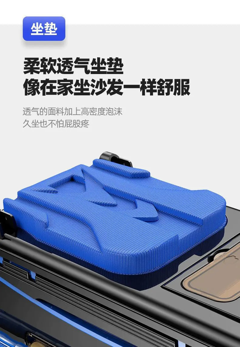 36L New Multifunctional Fishing Ice Box Full Suit Fishing Stools Box Thickening Ice Box Fishing Cooler Seatbox