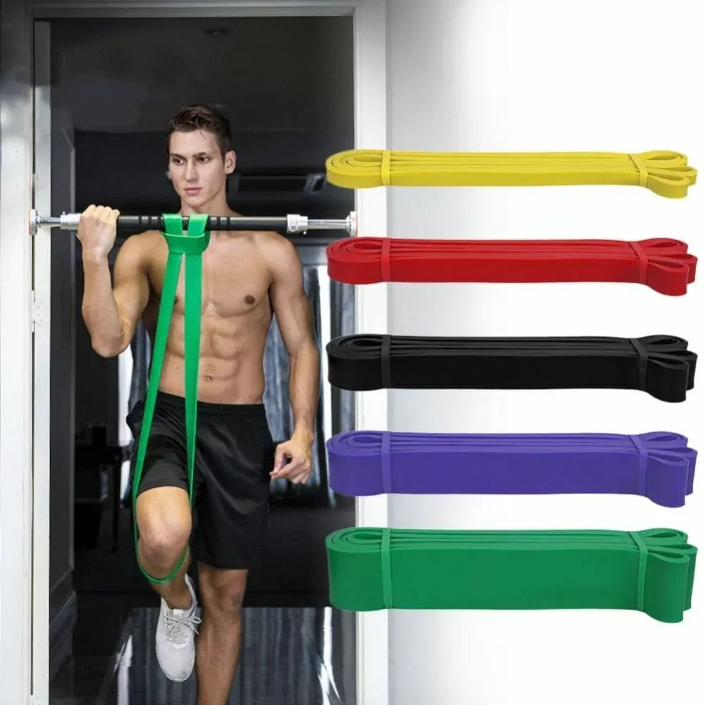 5~120lbs Fitness Resistance Band Boxing Agility Training Workout Gym Equipment Yoga Pilates Accessories Rubber Band Home Gym