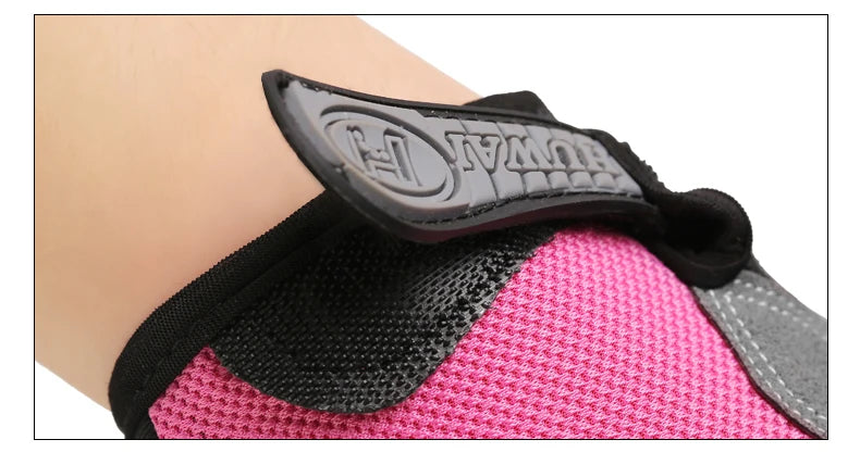 Professional Gym Fitness Breathable Anti-Slip Women Men Half Finger Summer Fishing Cycling Fingerless Gloves Female Bicycle Bike