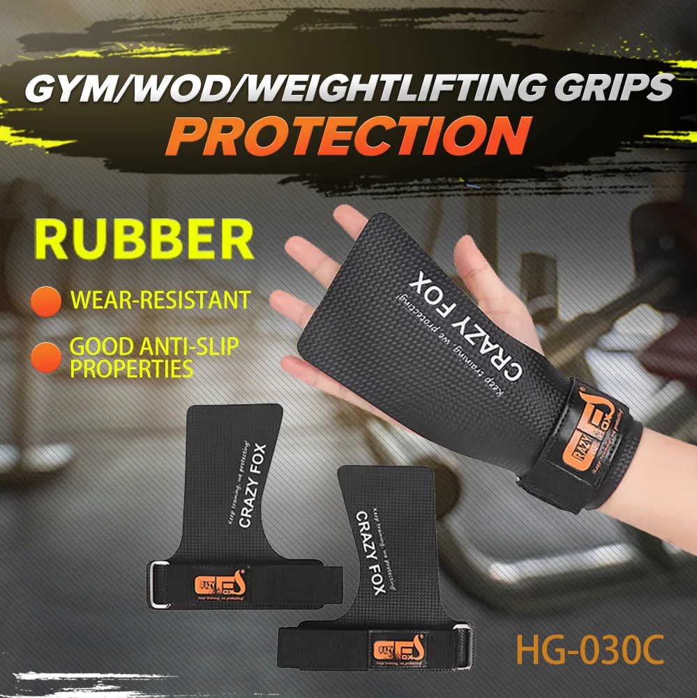 S/M/L/XL Weightlifting Grip Lifting glove Guantes Crossfit Guantes Para Entrenar Gym Luva Musculação Masculino Calleras