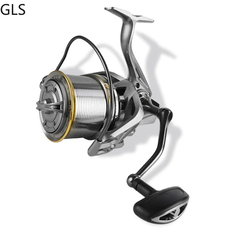 8000-14000 Series 17+1 Bearing Ultralight Long Casting Spinning Wheel Aluminum Alloy Spool 4.8:1 High Speed Fishing Reel