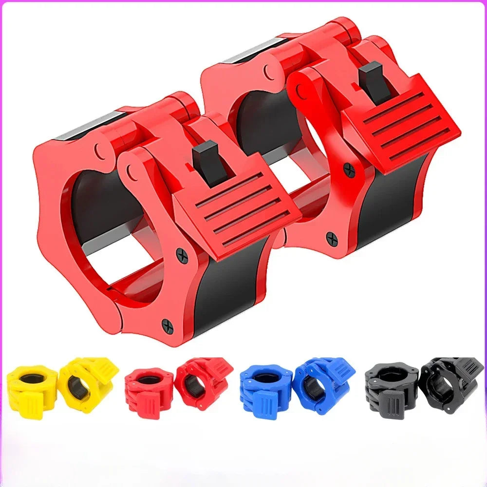 1PCS Diameter Standard Bar Dumbbell Barbell Collars Quick Release Lock Clips Clamp Weight Lifting Gym Fitness Bodybuilding Tools