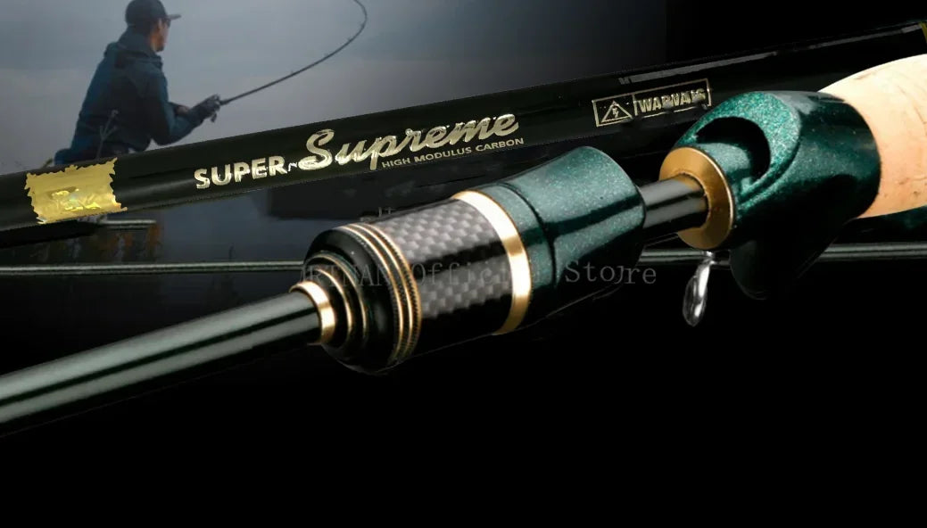 1.8m/2.1m/2.4m Spinning Casting Carbon Fishing Rod 4-5 Sections Portable Travel Rod Spinning Fishing Rods Fishing Tackle