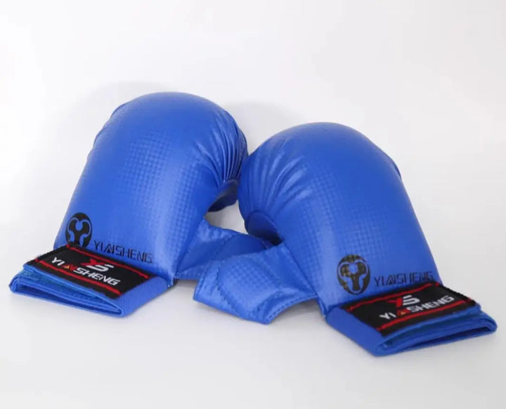 Adults Kids Karate Gloves Children Hands Protector Pads Boxing Gloves Taekwond Kickboxing Muay Thai Sanda MMA Training Equipment