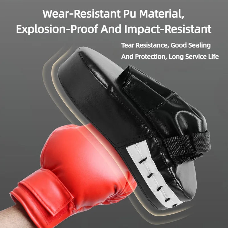 MMA Pu Boxing Gloves Pad Karate Muay Thai Free Fight Sanda Training Adults Kids Equipment Accessory Aldult Foot Target Kick