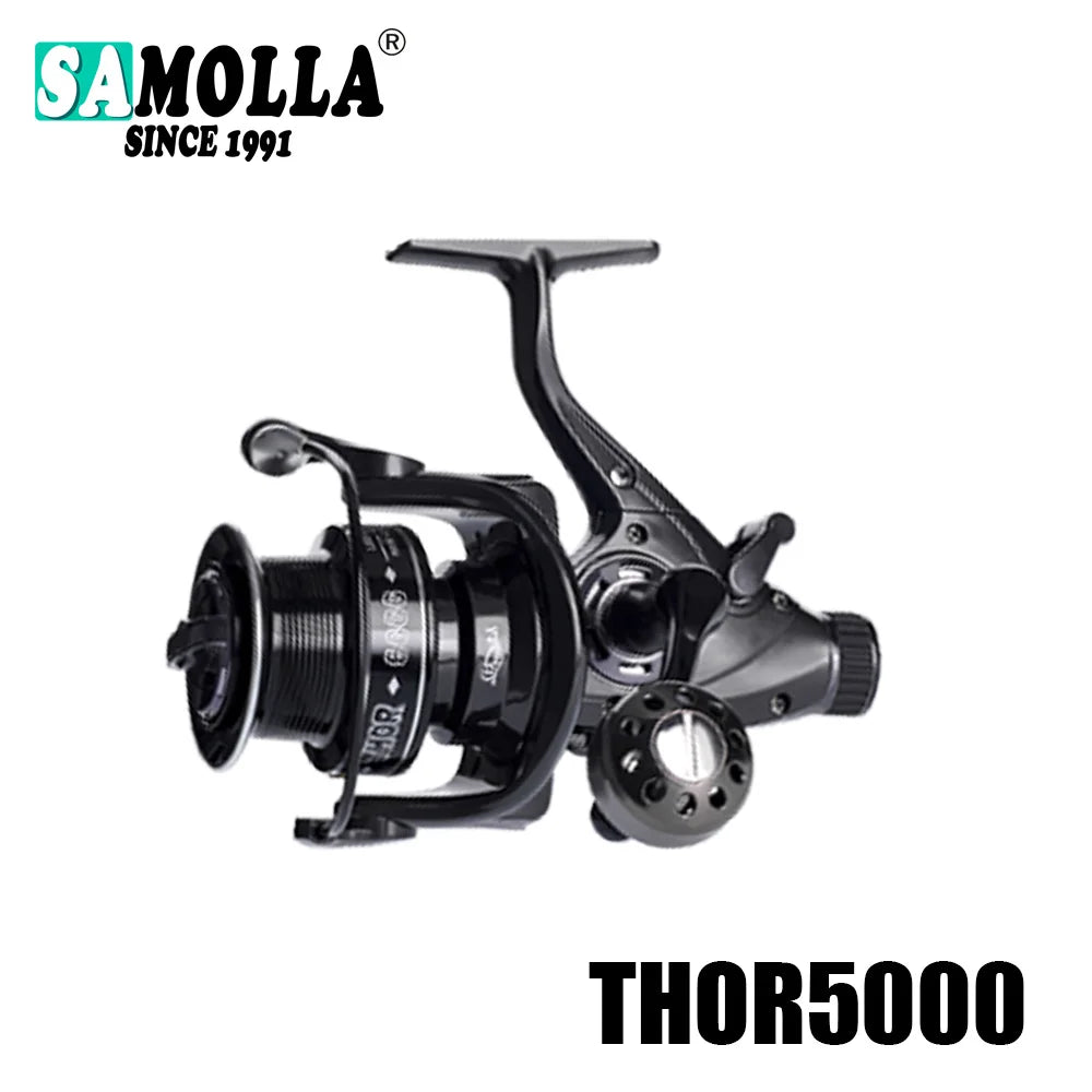 New Carp Fishing Reel Spinning Reels Max Double Drag 27kg 12+1BB Carretilha De Pesca Accesorios Mar Peche En Mer Salt/Freshwater