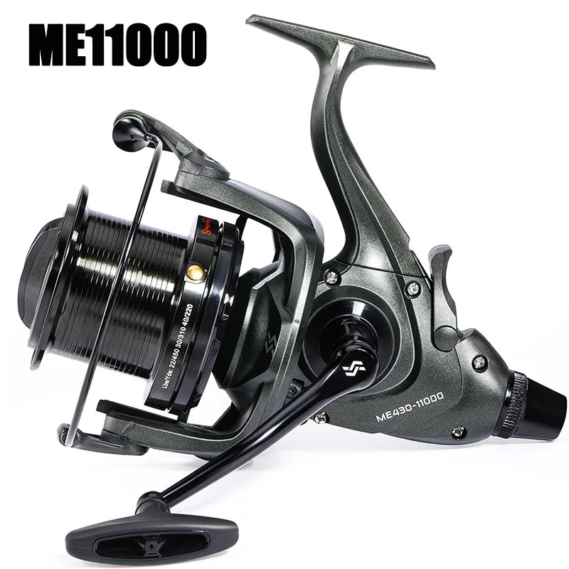 Sougayilang 11000 12000 Full Metal Spinning Reel 13+1BB 4.6:1 High Speed Ratio Max Drag 25KG Fishing Reel for Saltwater Fishing