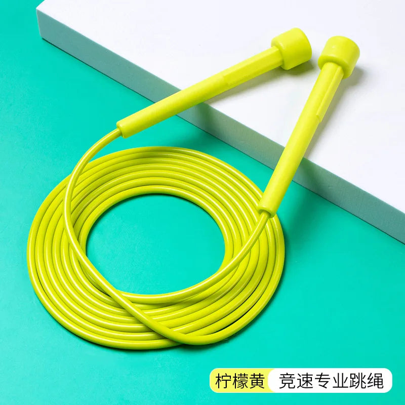 New Speed Jump Rope Professional Men Women Gym PVC Jumping Skipping Rope Adjustable Fitness Equipment Muscle Boxing Training