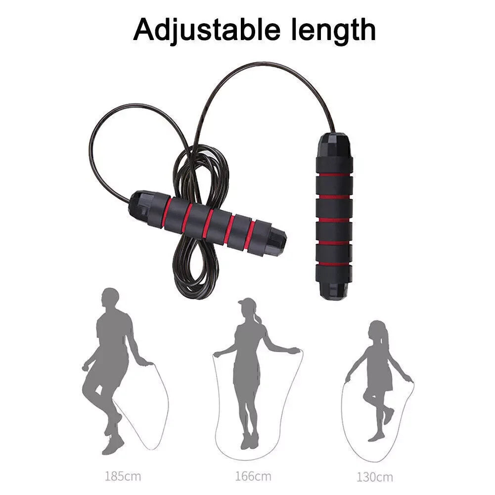 2.8/3m Ropes To Jump Crossfit Portable Fitness Equipment Aerobics Fast Steel Wire Jump Rope Boxing Yoga for Woman Man WeightLoss