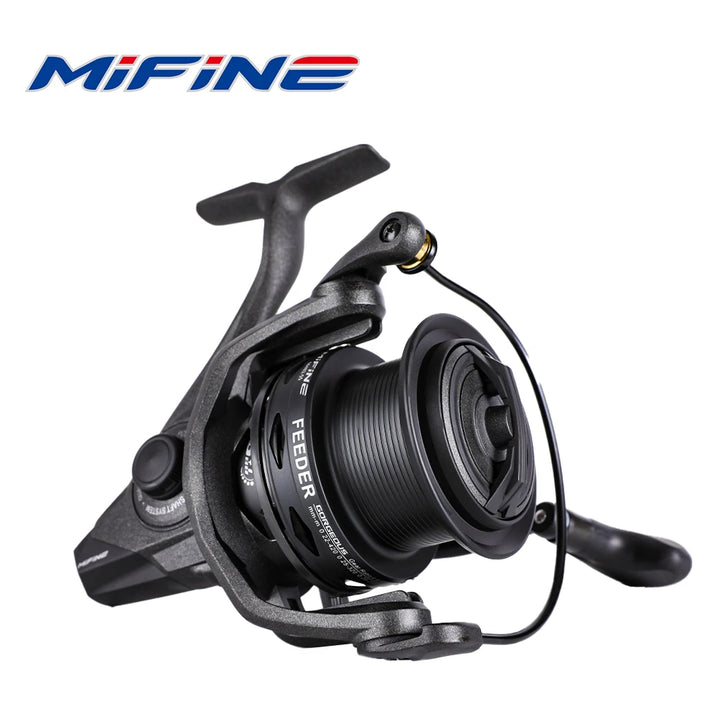 MIFINE FEEDER GORGEOUS Fishing Reel 4500 5500 10KG Max Drag Coil Professional 6+1BB Worm Shaft System Spinning Feeder Reel