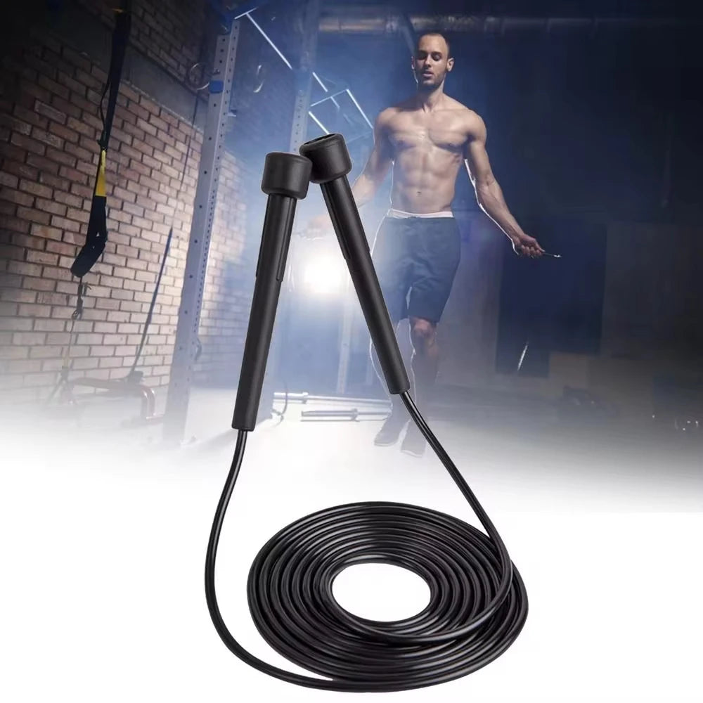 New Speed Jump Rope Professional Men Women Gym PVC Jumping Skipping Rope Adjustable Fitness Equipment Muscle Boxing Training