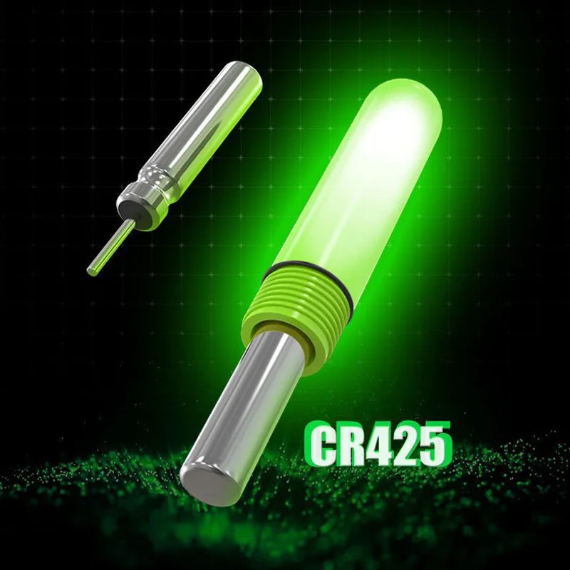 Electronic Fishing Light Stick With CR425 battery rechargeable kit Fishing Rod Bite Bait Alarm Night Fishing Bobber Pesca Tackle