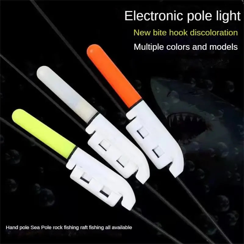 Electronic Fishing Light CR425 3.6V Battery USB Charge Rod Sense Strike Indicator LED Stick Pesca Tackle Night Bright Flash Lamp