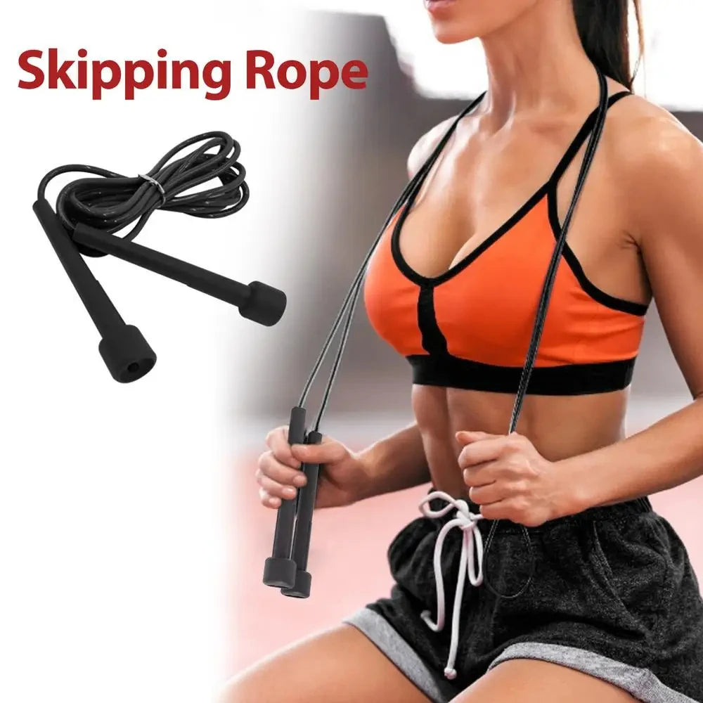 New Speed Jump Rope Professional Men Women Gym PVC Jumping Skipping Rope Adjustable Fitness Equipment Muscle Boxing Training