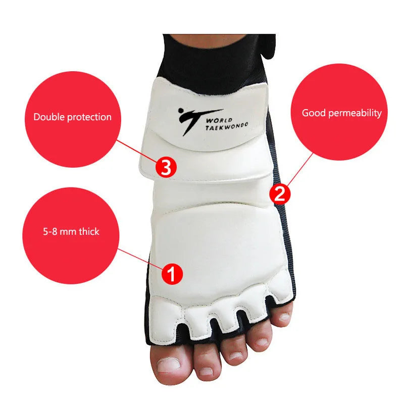 Taekwondo protection Sanda Training Taekwondo Handguard and Banket Match Protective Gear Foot Protector WTF Kickboxing Equipment