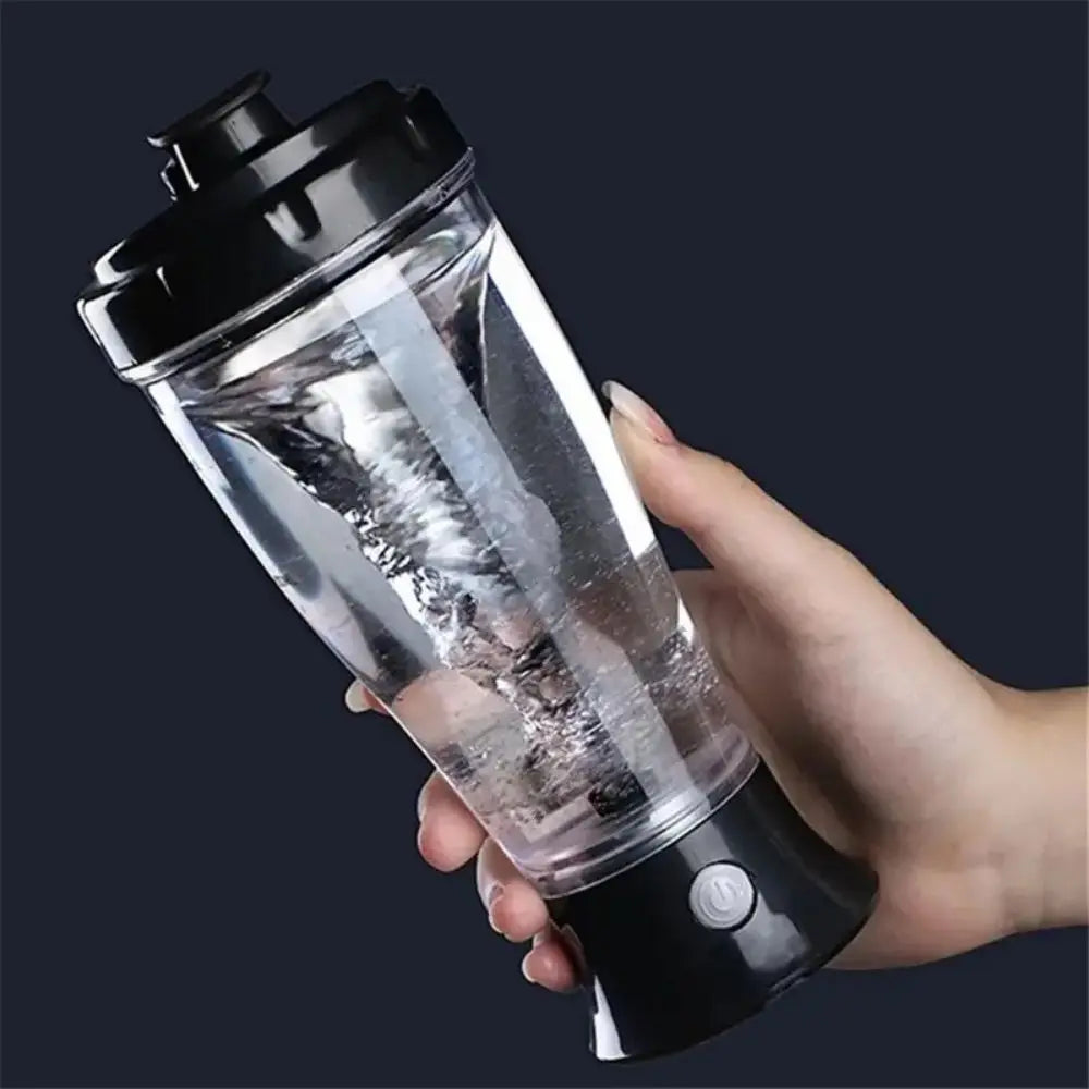 Portable Electric Coffee Stirring Cup Milk Protein Powder Shaker Cup Fitness Plastic Water Bottle Fitness Sports Lazy Cup