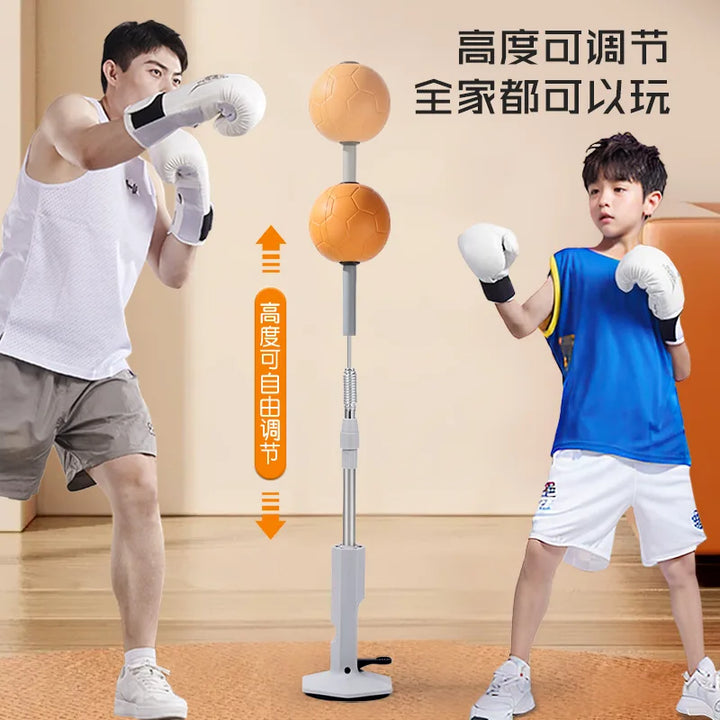 Vertical Boxing Ball Children's Reaction Speed Trainer Household Boxing Sandbag Vent Ball Decompression Boxing Target