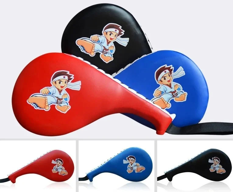 Taekwondo Foot Target for Children Adult Kick Pad Foot Target Boxing Sanda Training Taekwondo Pad Kickboxing Training Equipment