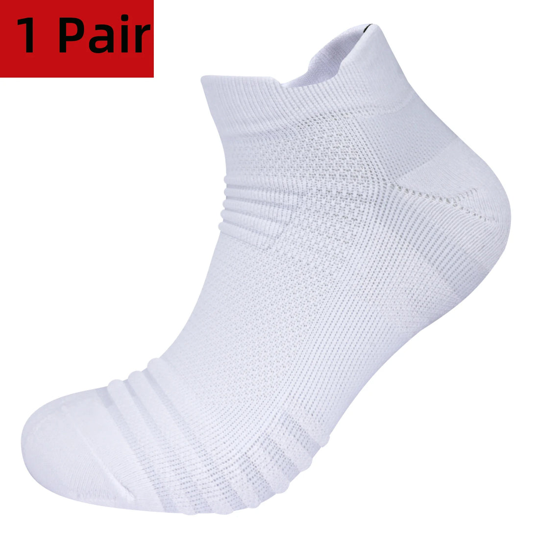 1/3 Pair Men's Cycling Sport Socks Basketball Running Compression Ankle Sock Black White Anti-slip Bicycle Mtb Cycling Sock