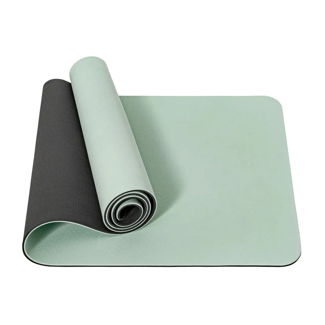 Yoga mat 1/3 inch super thick yoga mat double-sided non-slip, professional TPE yoga mat, suitable for yoga, Pilates and floor ex